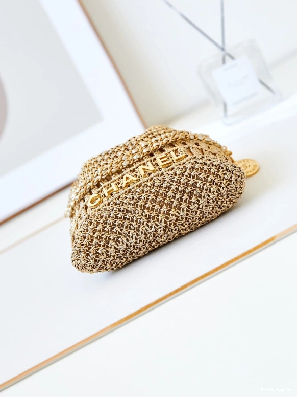 First Bag Ru BACKPACK -20-19-6cm 22 CHANEL 0820